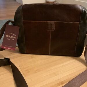 Laptop bag. Brand new genuine leather